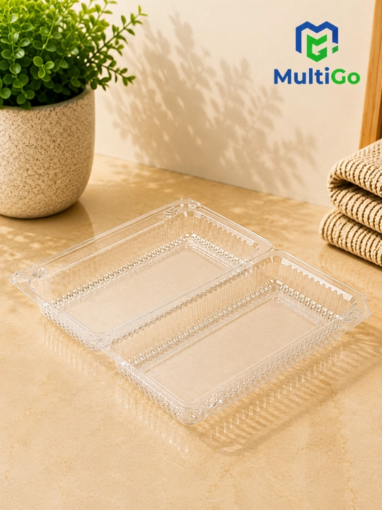 Mahsulotlarni saqlash va tashish uchun bir martalik MultiGo plastik konteyneri
