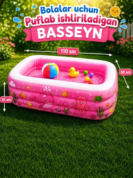 Bolalar basseyni, naduvnoy - 