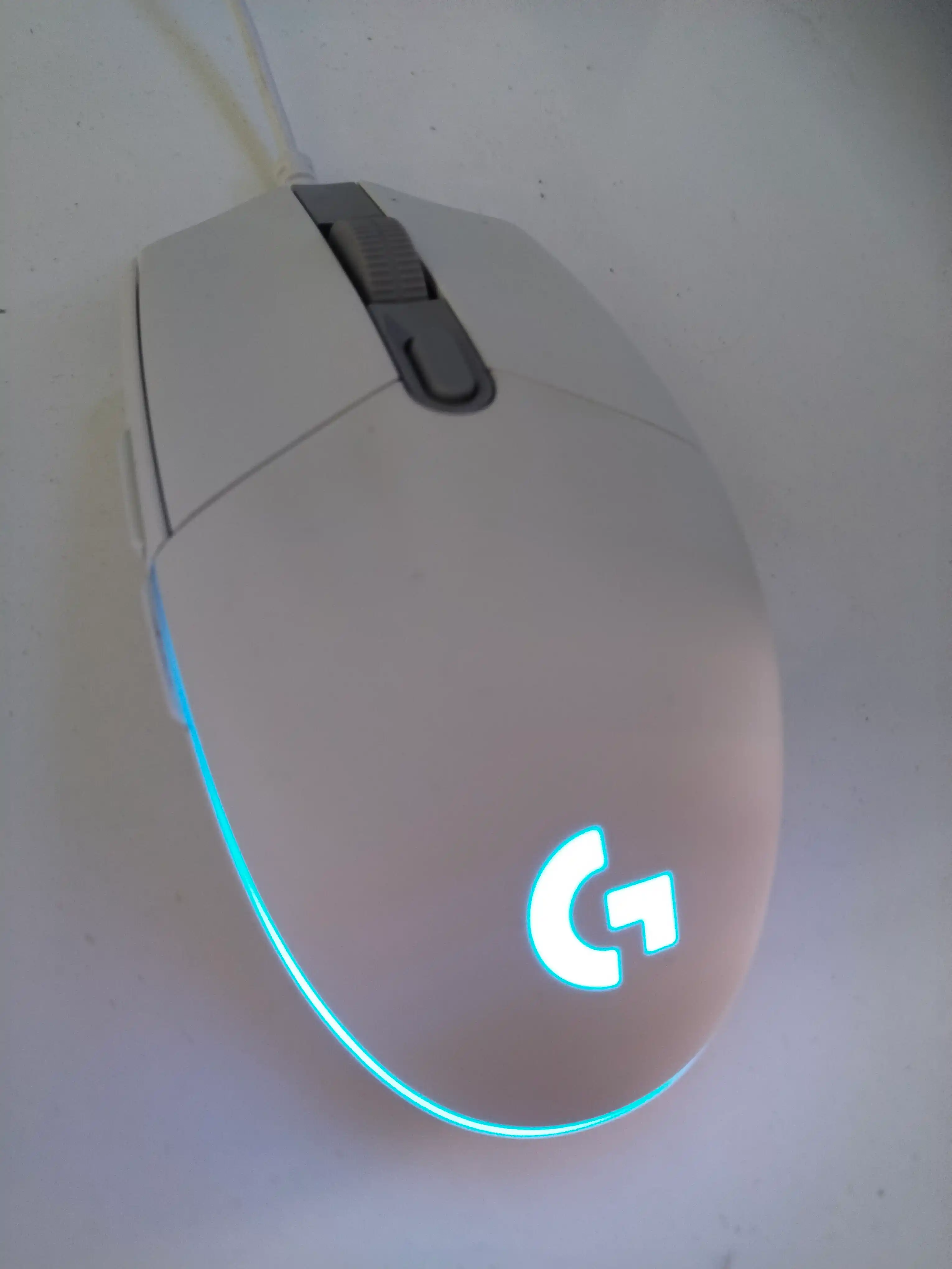 Logitech G102 LIGHTSНТС simli oyin sichqonchasi kabel bilan, kompyuter va noutbuk uchun PC