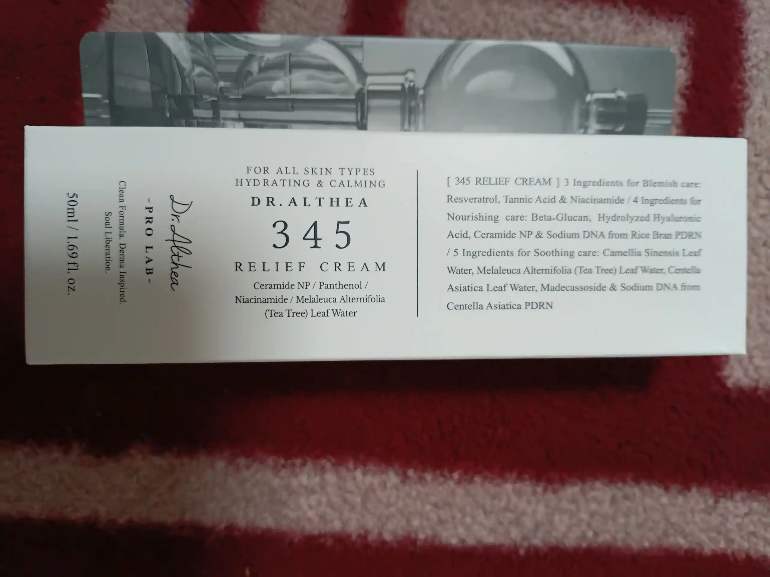 Dr. Althea 345 Relief Cream, успокаивающий и увлажняющий крем для лица