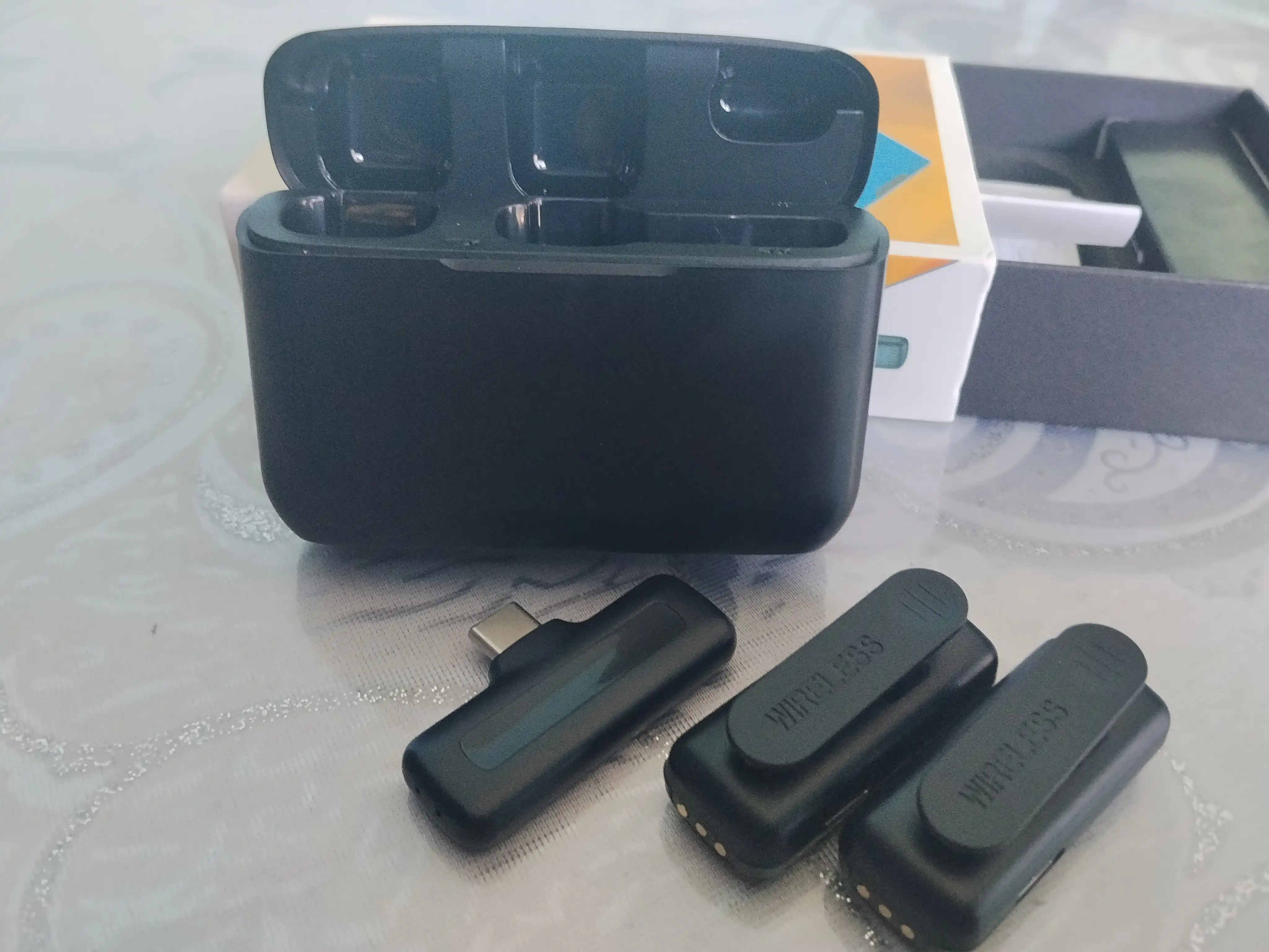 Android uchun simsiz lavali mikrofon Type-C