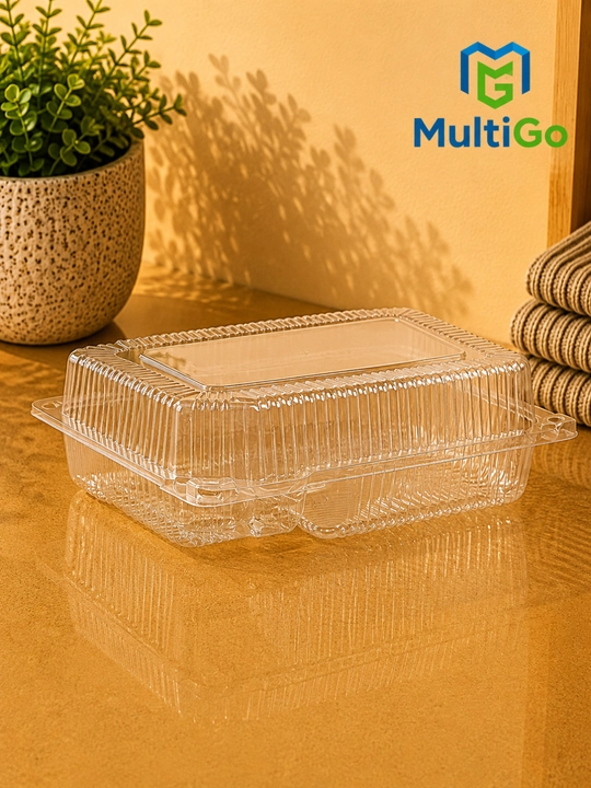 Mahsulotlarni saqlash va tashish uchun bir martalik MultiGo plastik konteyneri