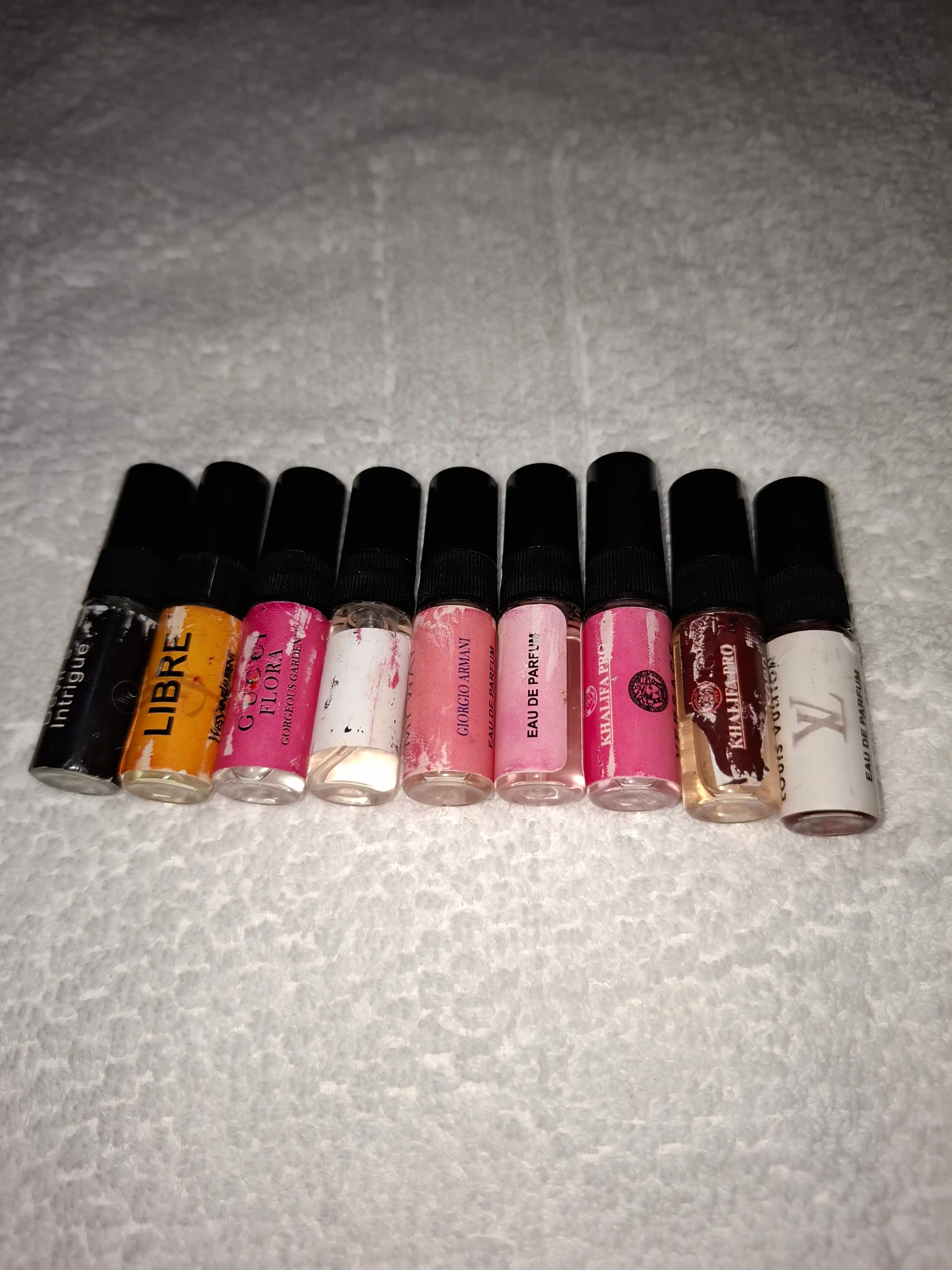 Atirlar ayollar uchun nabor Libre, Lost Cherry, Miss Dior, My Way, Today, Cherish, Versace