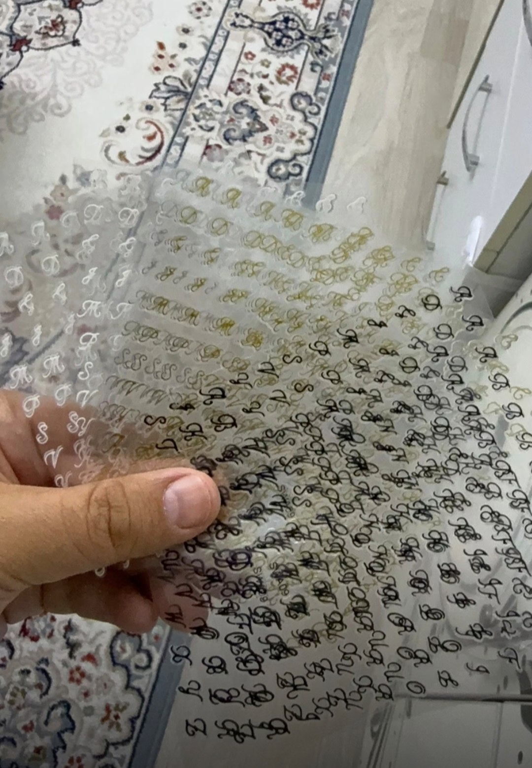 Стикеры с буквами для ногтей, маникюр, 3D дизайн, аксессуары для ногтей