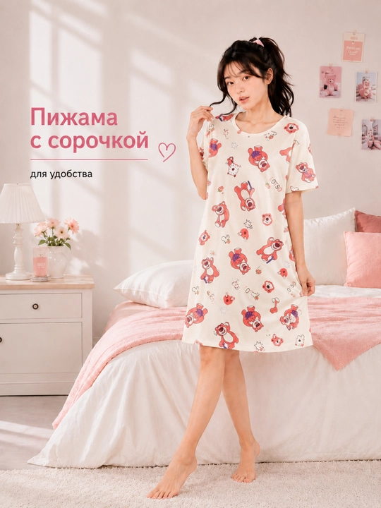 Женская пижама для сна и дома в, домашний комплект 4 в 1