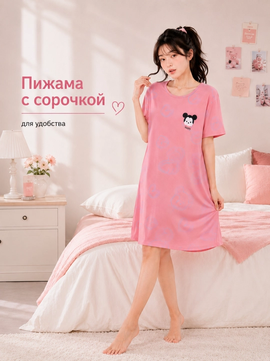 Женская пижама для сна и дома в, домашний комплект 4 в 1
