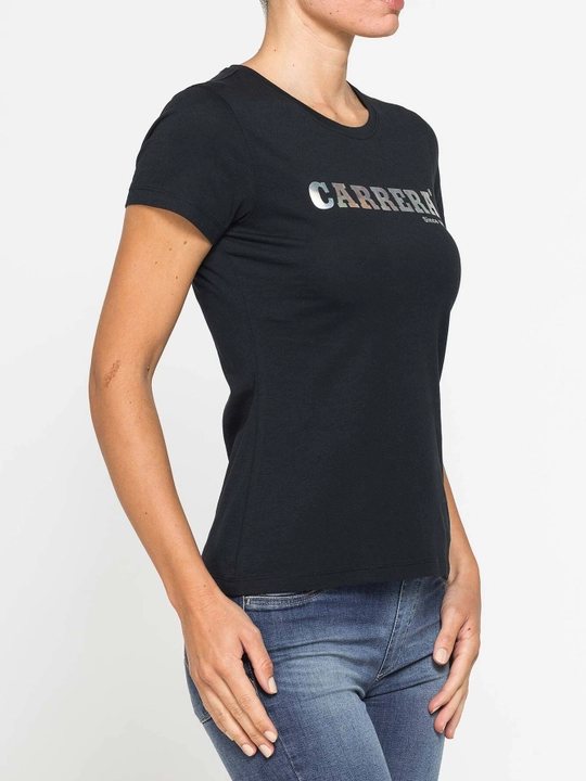 Ayollar uchun Carrera Jeans asosiy futbolkasi, 100% paxta, Italiya