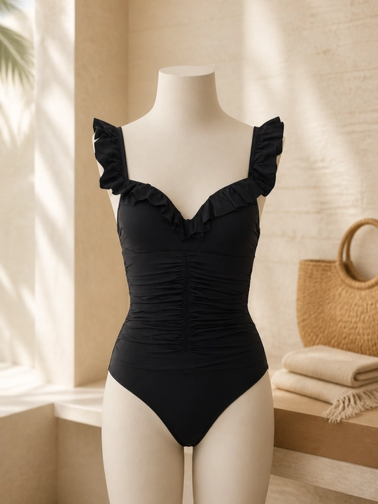 Hovuzda va dengizda suzish uchun ayollar yaxlit cho‘milish kiyimi.42 (XS) dan 48 (L) gacha - 