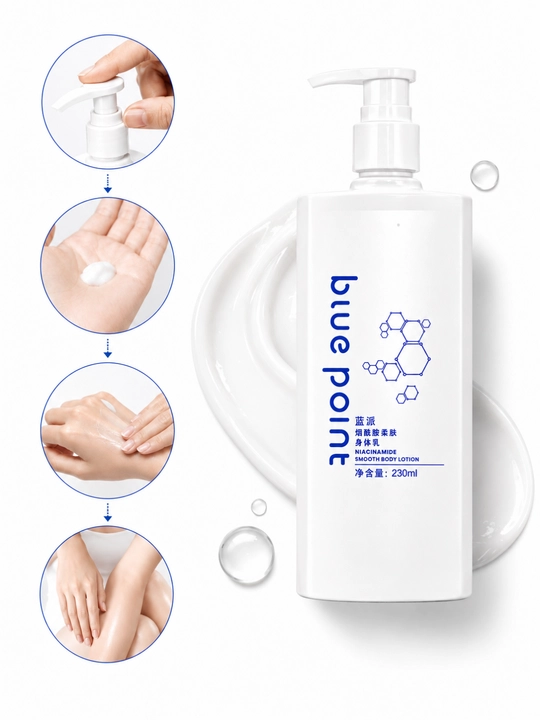 Blue Point Niacinamide Smooth Body Lotion – Namlovchi tana losyoni, niatsinamide