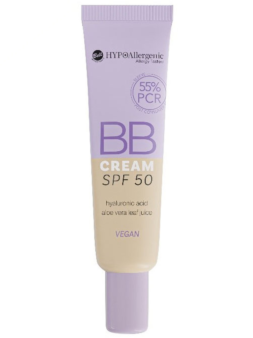 Yuz uchun BB-kremi BELL HYPOALLERGENSENS SPF 50, qahrabo, 03, 30 ml - 