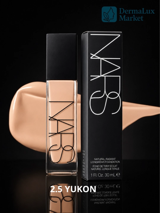 Yuz uchun tonal krem NARS Natural Radiant Yukon Gobi Salzburg Deauville, 30 ml