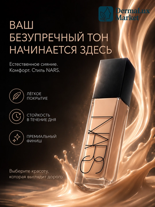 Yuz uchun tonal krem NARS Natural Radiant Yukon Gobi Salzburg Deauville, 30 ml