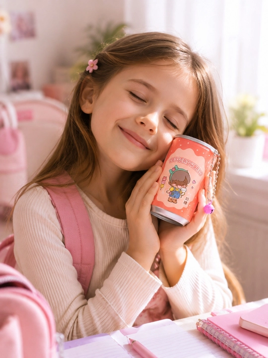 Влажные салфетки в банке-брелоке Dessert World, 30 шт