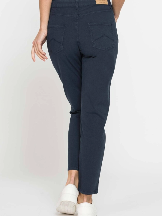 Ayollar shimlari Carrera Jeans paxtali yarim yopishgan fason o‘rta bel