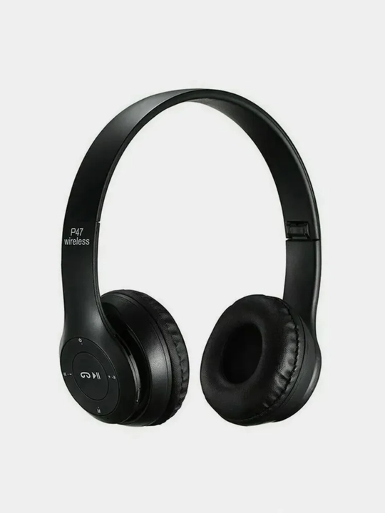 Simsiz quloqchinlar P47, Bluetooth 5.0, yig'iluvchan, mikrofon bilan, shovqinsiz