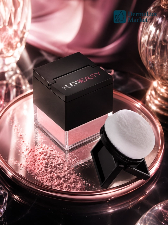 Рассыпчатая пудра для лица, бейкинг, фиксация макияжа, Huda Beauty Easy Bake Loose Powder