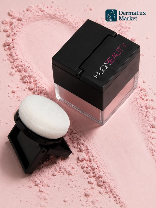 Рассыпчатая пудра для лица, бейкинг, фиксация макияжа, Huda Beauty Easy Bake Loose Powder