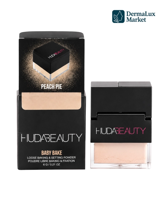 Рассыпчатая пудра для лица, бейкинг, фиксация макияжа, Huda Beauty Easy Bake Loose Powder