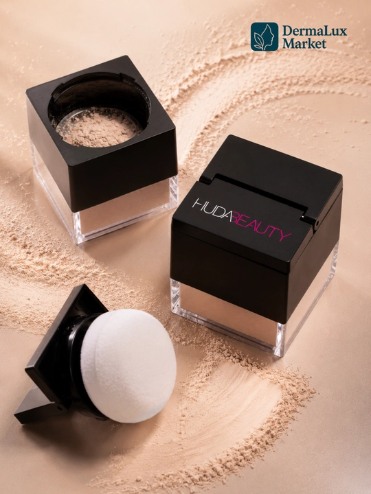Рассыпчатая пудра для лица, бейкинг, фиксация макияжа, Huda Beauty Easy Bake Loose Powder
