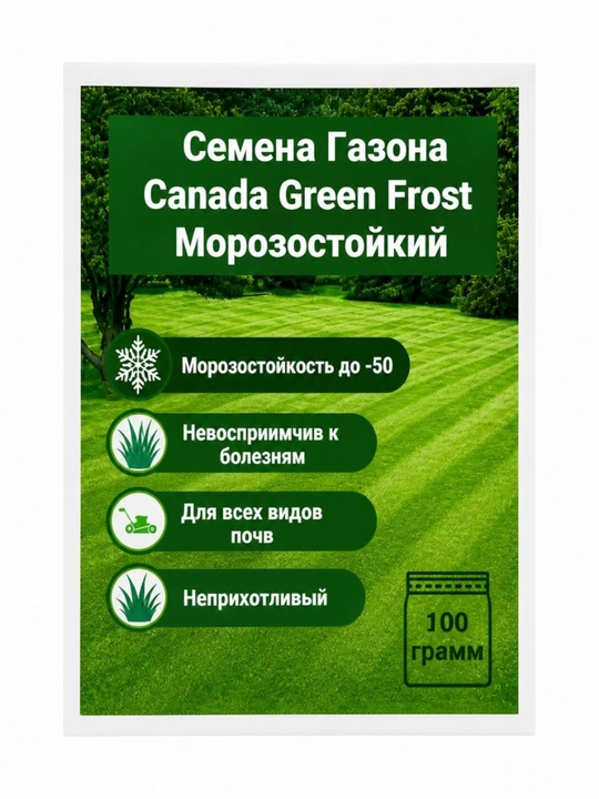 Gazon urug'lari, Oyin maydonchalari va faol dam olish uchun maysa uruglari, 100 g - 