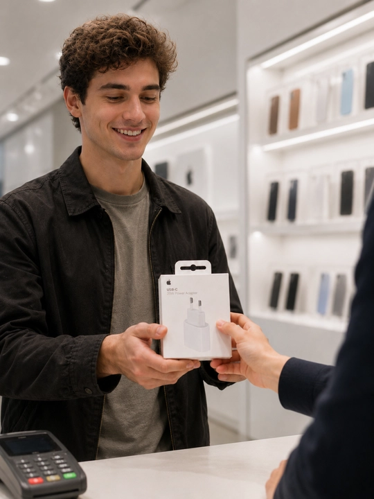 Зарядный адаптер USB-C 20W для iPhone