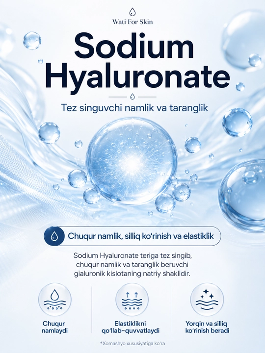 Крем для глаз Wati For Skin Super Volume Hyaluronic Acid Skin Booster, 30 мл