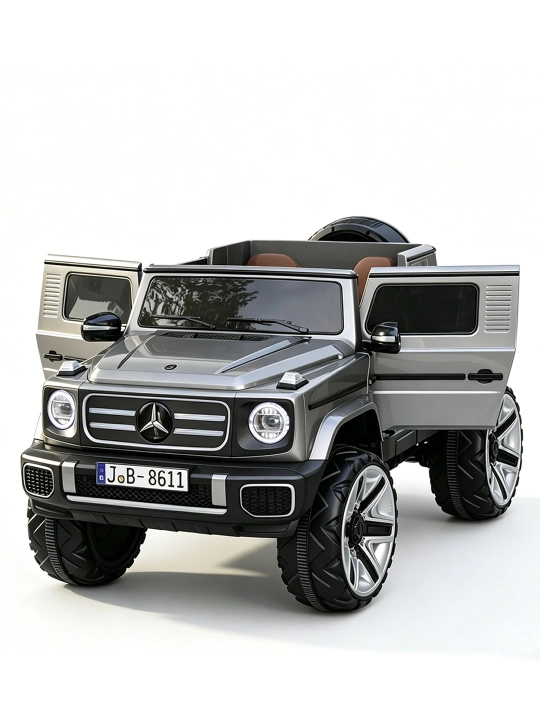 Детский электромобиль JB-8611 24V 8Ah, 4 мотора 550, полный привод 4WD, кожаное сиденье