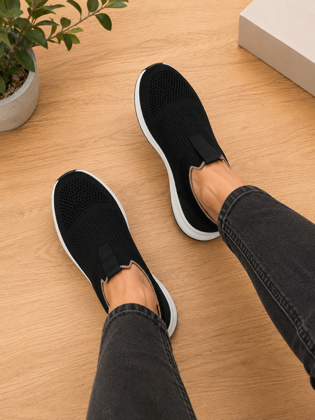 Erkaklar setkalik yozgi krossovkasi. Slip-on (bog'ichsiz)