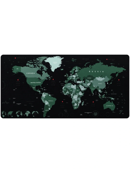 Большой коврик 90x40x3 мм, офисный и игровой  коврик для клавиатуры и мыши