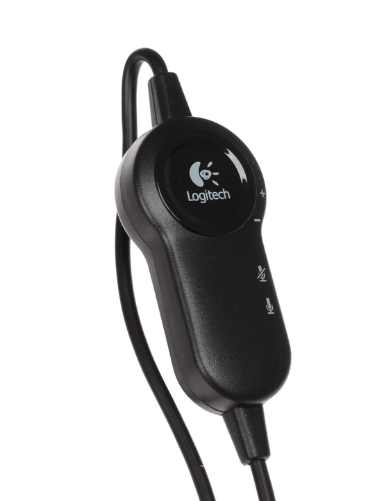 Kompyuter, koll-markaz, qo‘ng‘iroqlar, musiqa uchun Logitech H151 simli quloqchinlari