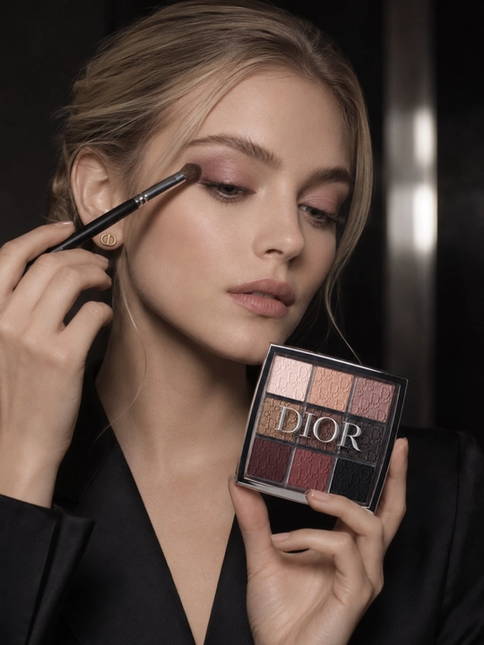 Палетка теней для век Dior Eye Palette 002 Essentials, стойкие пигментированные оттенки