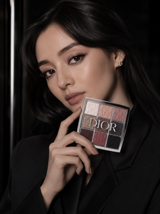 Палетка теней для век Dior Eye Palette 002 Essentials, стойкие пигментированные оттенки