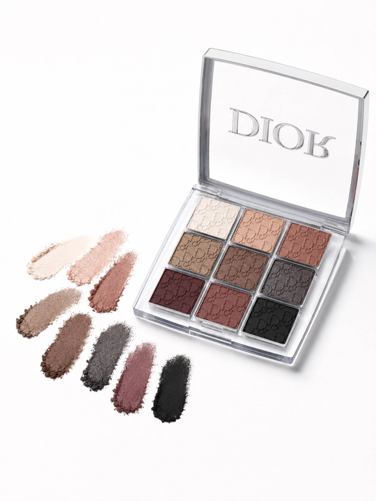Палетка теней для век Dior Eye Palette 002 Essentials, стойкие пигментированные оттенки