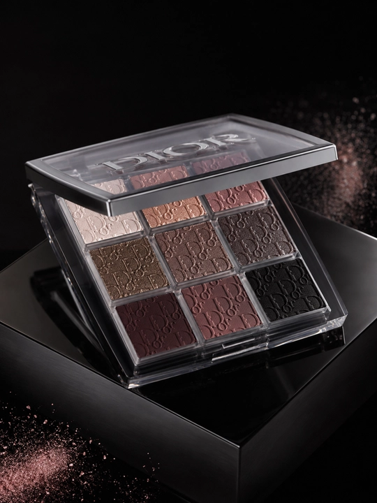 Палетка теней для век Dior Eye Palette 002 Essentials, стойкие пигментированные оттенки