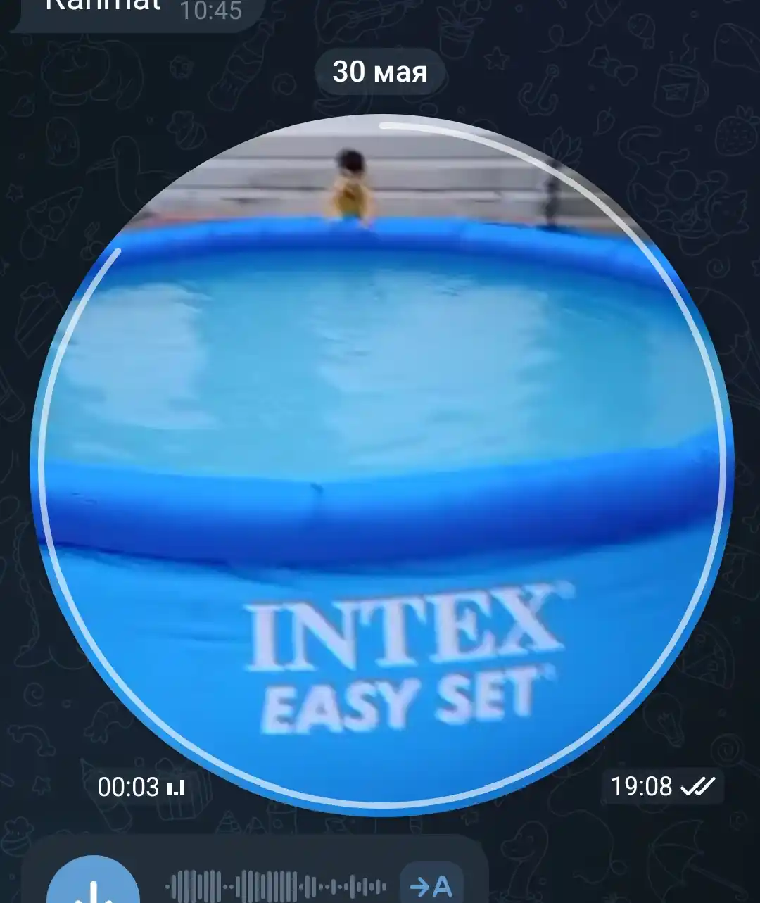 Надувной бассейн Intex Easy Set, в различных размерах, для взрослых и детей