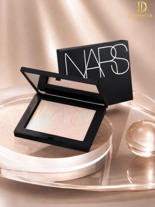 Yuzning tekis rangi va yorqinligi uchun NARS Light Reflecting Stardust yorug‘lik qaytaruvchi kukuni, 10 g