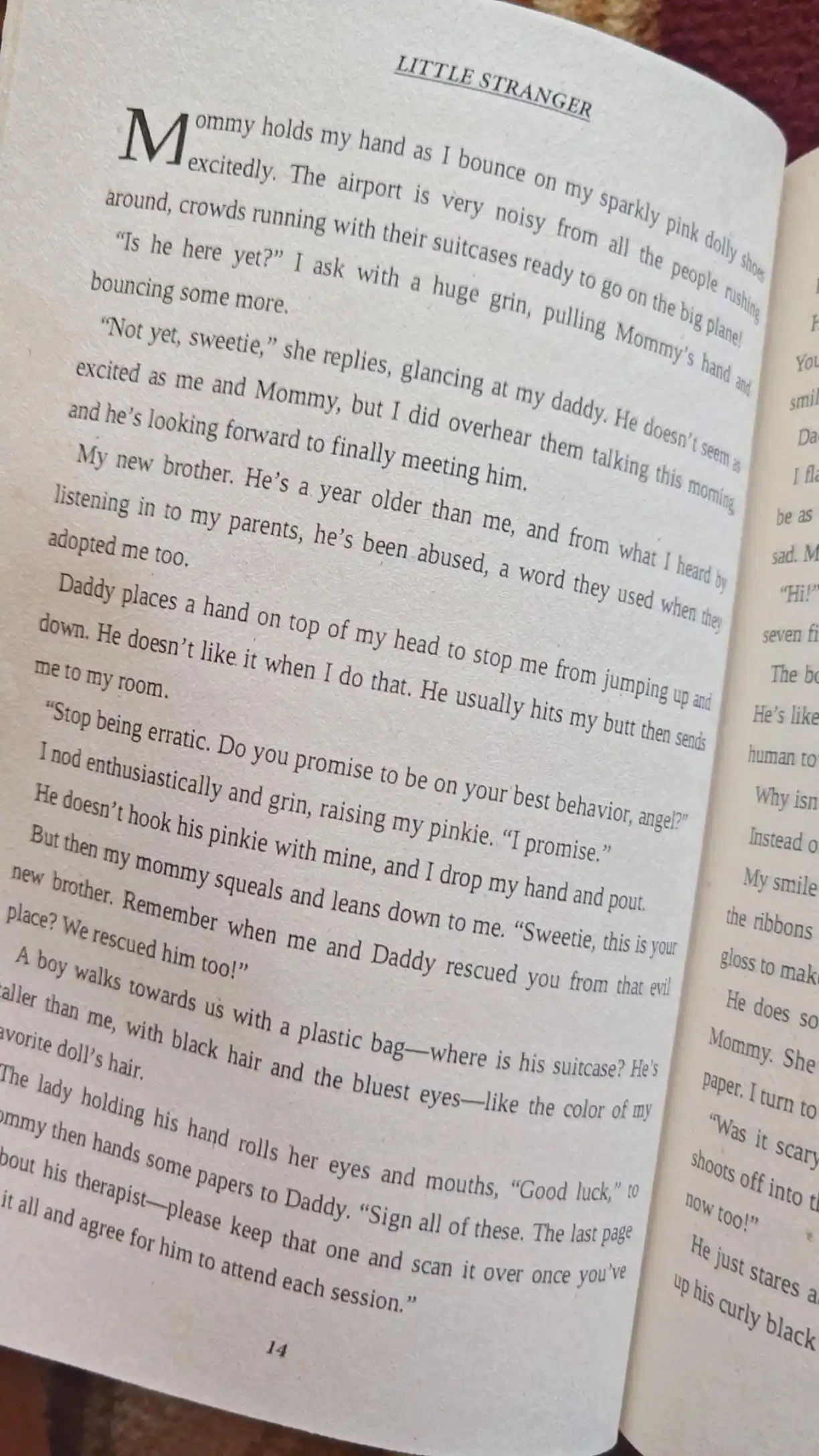 Little Stranger, Leigh Rivers
