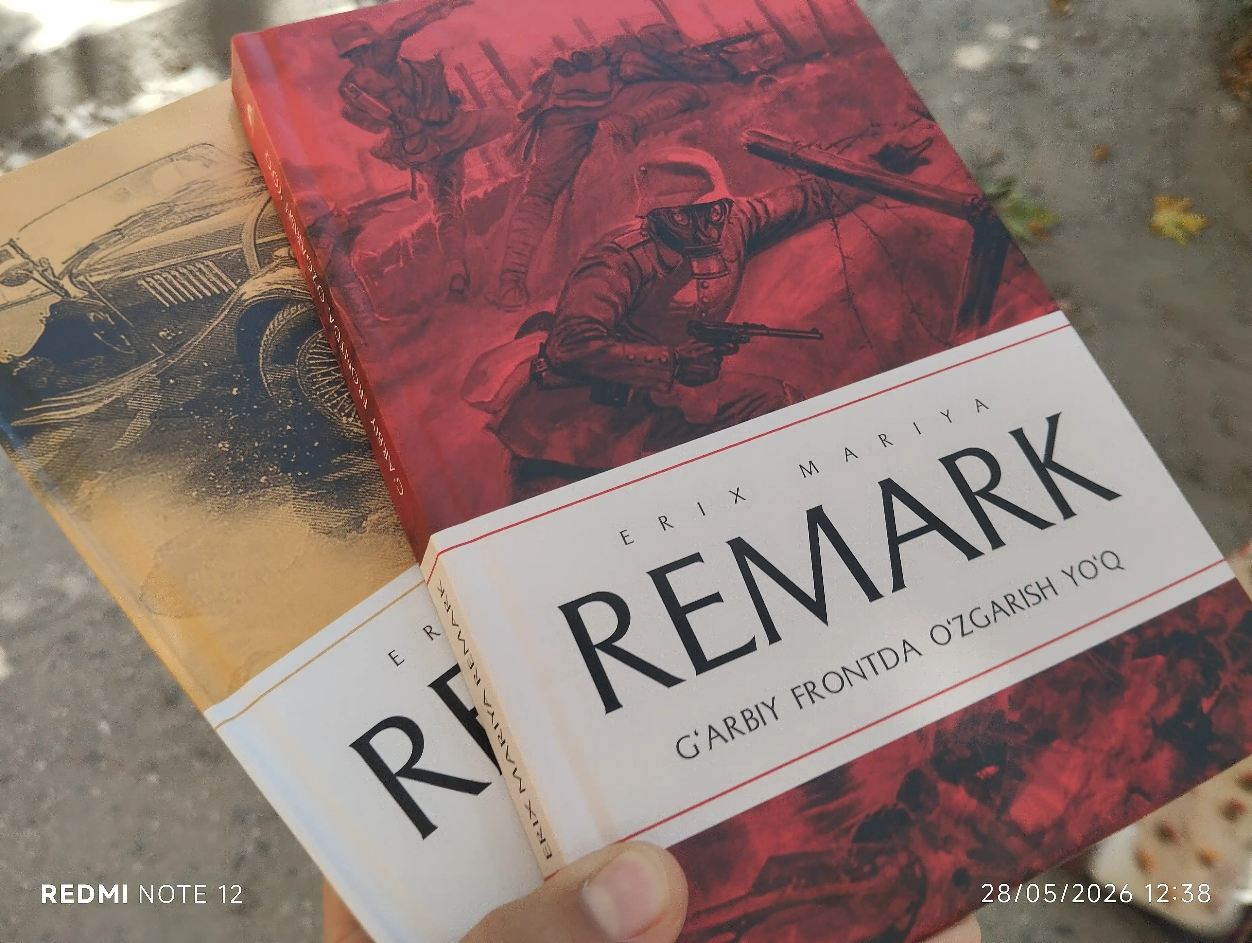 Ремарк, Лиссабондаги тун, Жаннатдаги соялар, Уч оғайни, Қарзга олинган умр, Ғарбий фронт