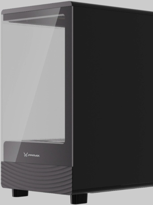Diamond R2M Black ARGB Gaming PC Case, Micro-ATX / Mini-ITX, 3 Fan Support korpus