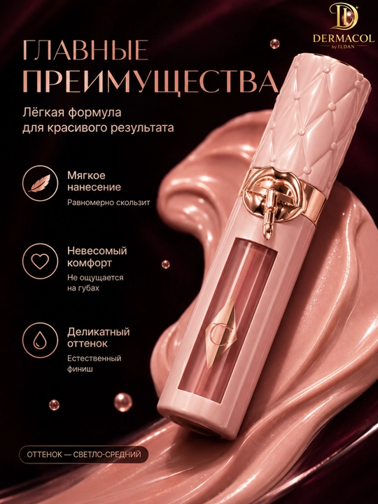 Сияющий блеск-плампер для губ Charlotte Tilbury Big Lip Plumpgasm Fair Medium