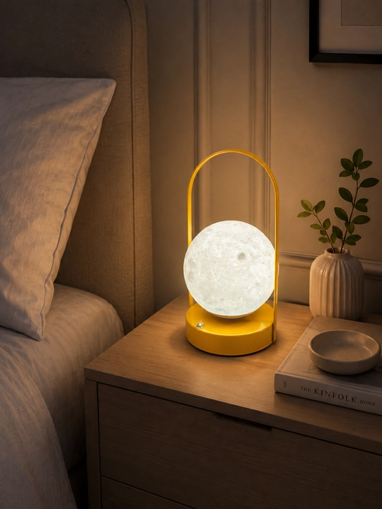 LED stol lampasi, iliq yorug‘likli dekorativ chiroq, uy va yotoqxona uchun