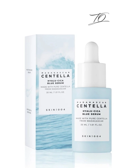 SKIN1004 Madagaskar Centella Hyalu-Cica Blue Serum namlantiruvchi zardobi, 50 ml