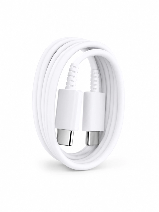 Samsung 25W Type-C quvvatlash qurilmasi zaryadchik Fast Charge kabeli bilan