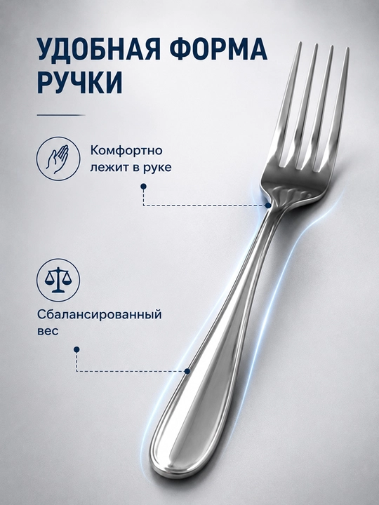 Набор столовых вилок 6 шт