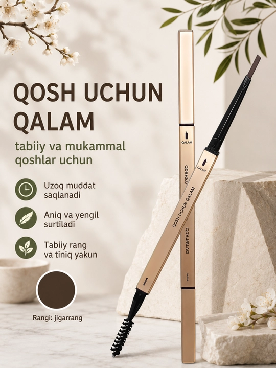 Qosh qalam, avtomatik, suv o'tkazmaydigan cho'tkali qalamlar - 