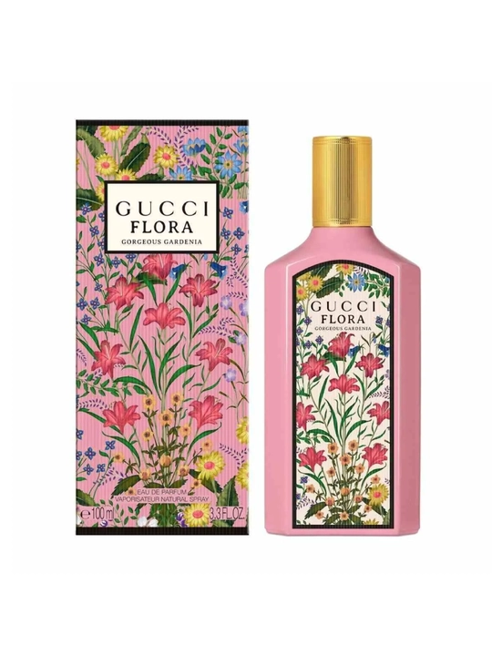 Parfyumlangan suv, Gucci Flora Gorgeus Gardenia, ayollar uchun sovg'a, 100 ml