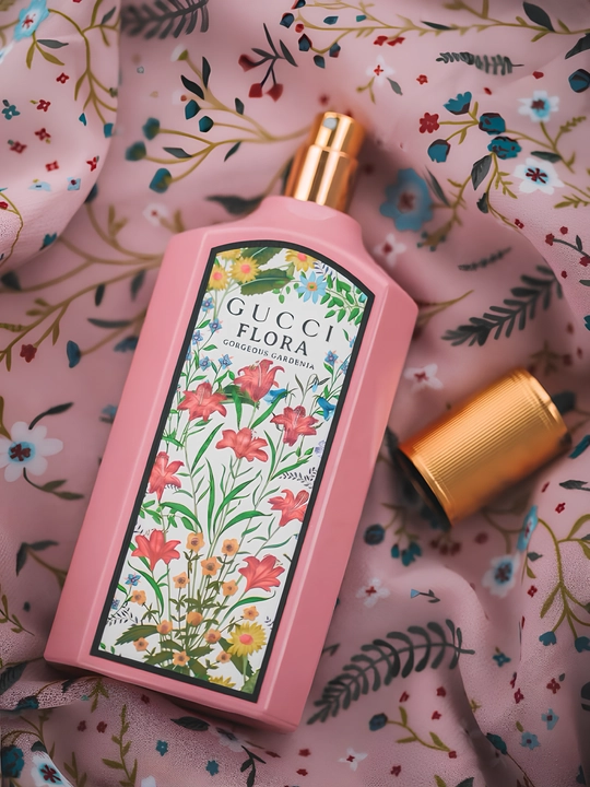 Parfyumlangan suv, Gucci Flora Gorgeus Gardenia, ayollar uchun sovg'a, 100 ml