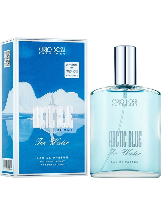 Parfyumlangan suv Carlo Bossi Arctic Blue Ice Water, 100 ml - 