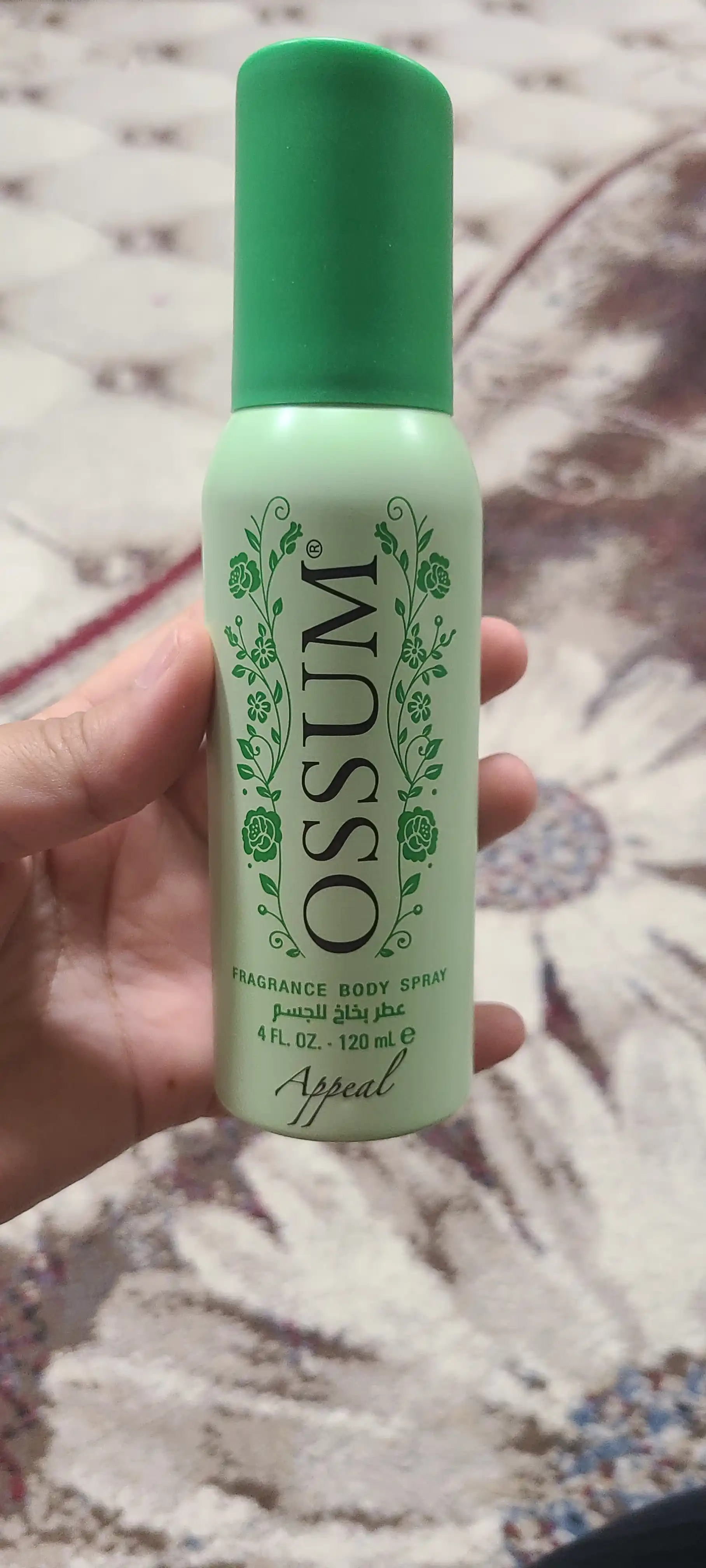 Ossum Appeal - ayollar uchun parfumeriyalangan tana sprey, 120 ml