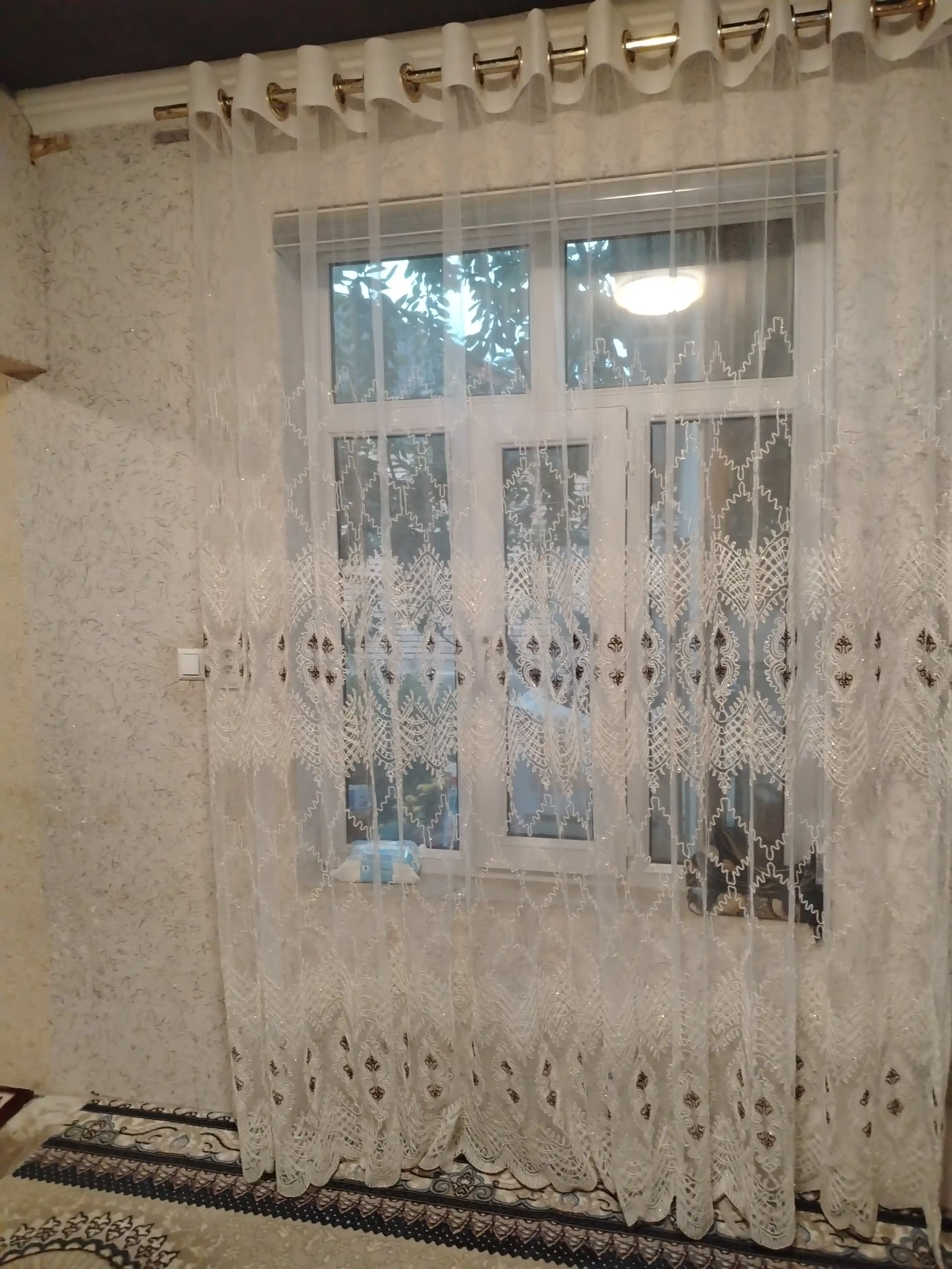 Тюлевые шторы для спальни, гостиницы, бального зала, кухни